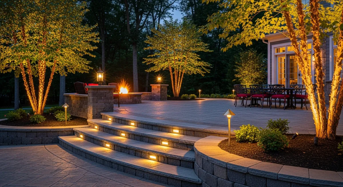 Deck and patio lighting design